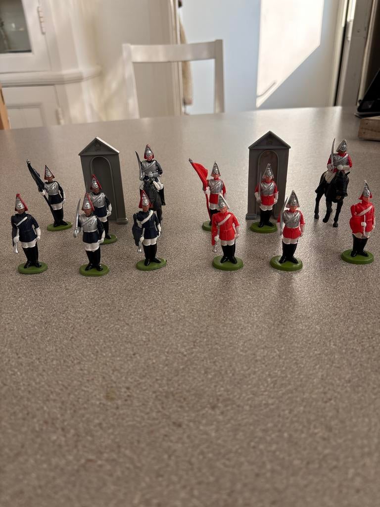 Vintage Britains LTD Britse Royal Guard Speelgoedsoldaatjes, Verzamelen, Ophalen of Verzenden, Gebruikt
