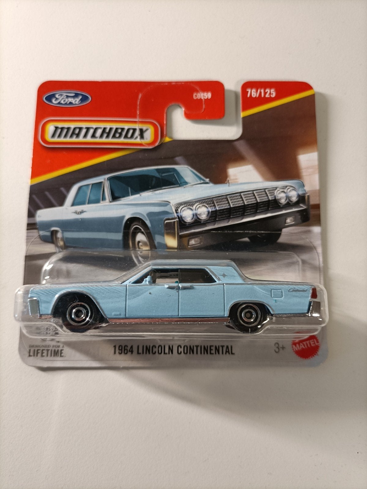 Matchbox 1964 Lincoln Continental - Nieuw in verpakking, Ophalen of Verzenden