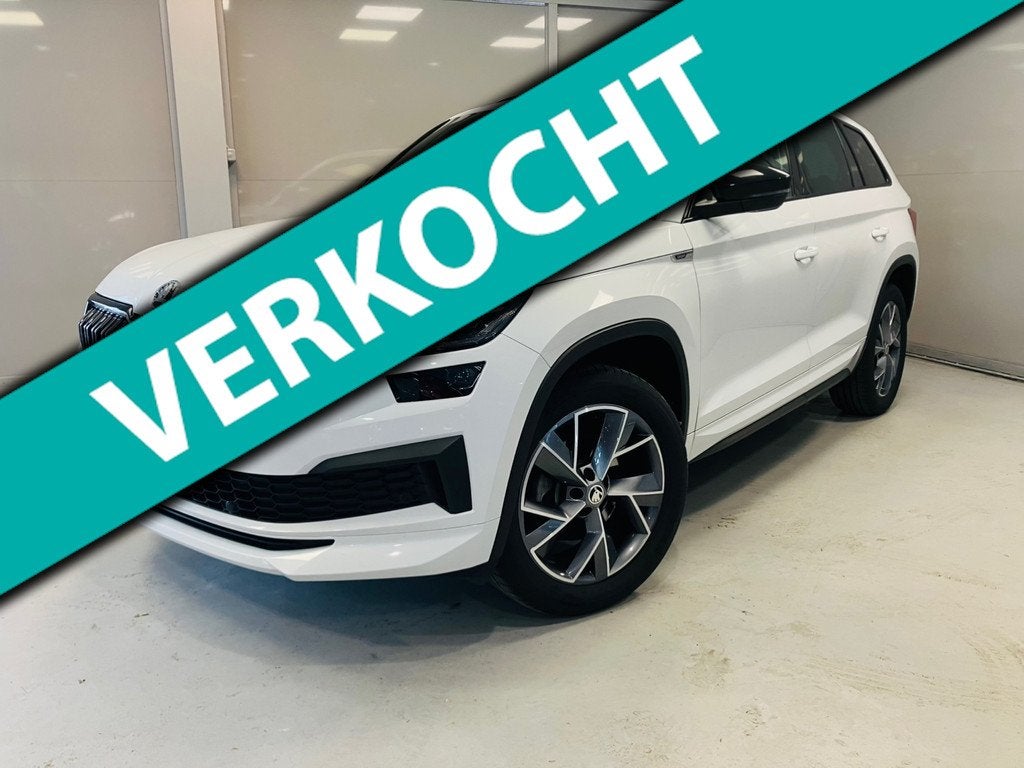 Skoda Kodiaq 1.5 TSI Sportline Business 7p. |MATRIX LED | AL, Auto's, Skoda, 1566 kg, 4 cilinders, 150 pk, 7 stoelen