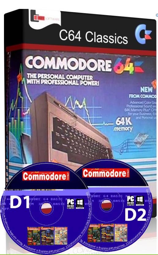 C64 collecties vintage 2x dvds, Computers en Software, Vintage Computers, Ophalen of Verzenden, Commodore Amiga A500/A500+