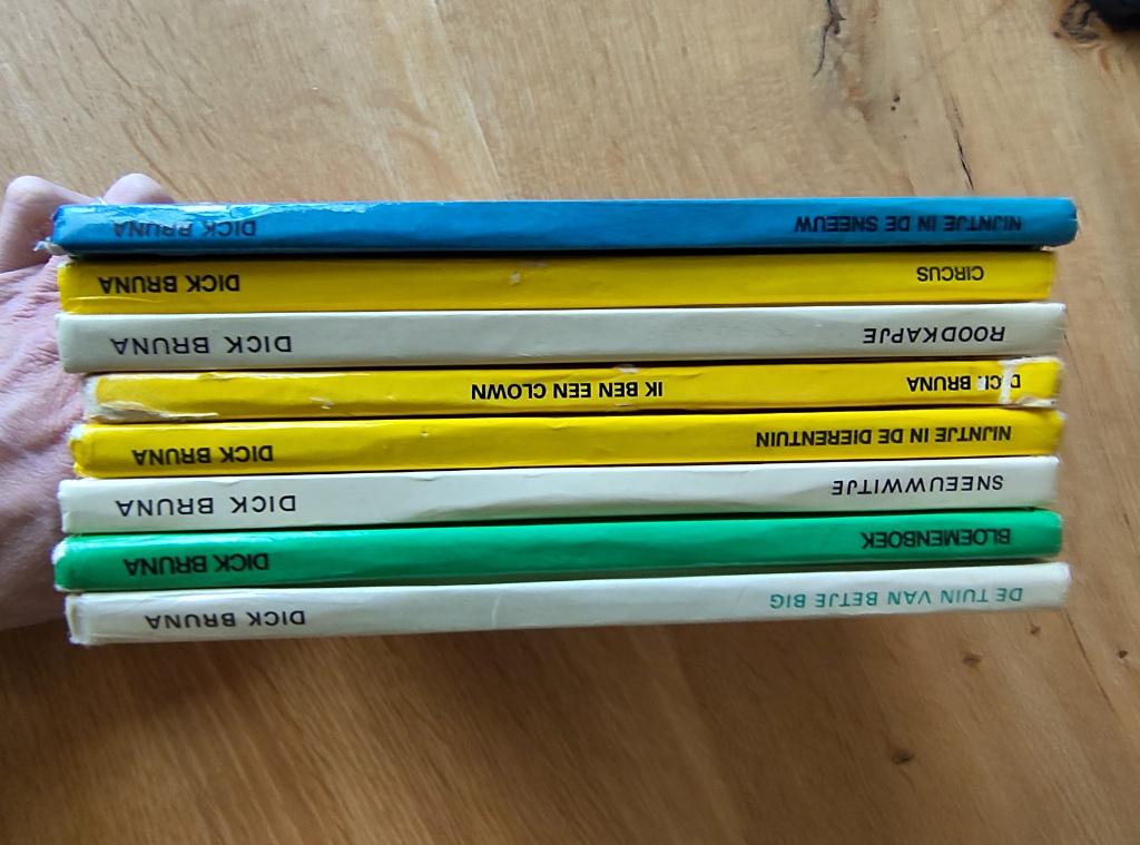 8 Dick Bruna Boekjes, 1970s. Prijs als bundel., Boeken, Ophalen, Gelezen, Dick Bruna