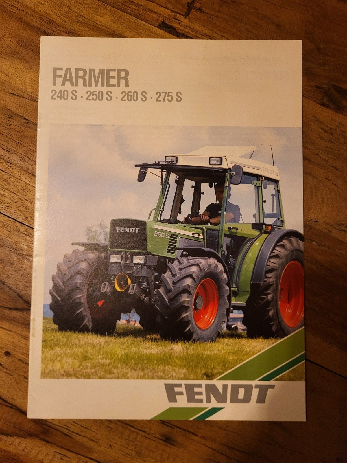 tractor folder Fendt Farmer 240 S, 250 S 260 S 275 S, Ophalen of Verzenden