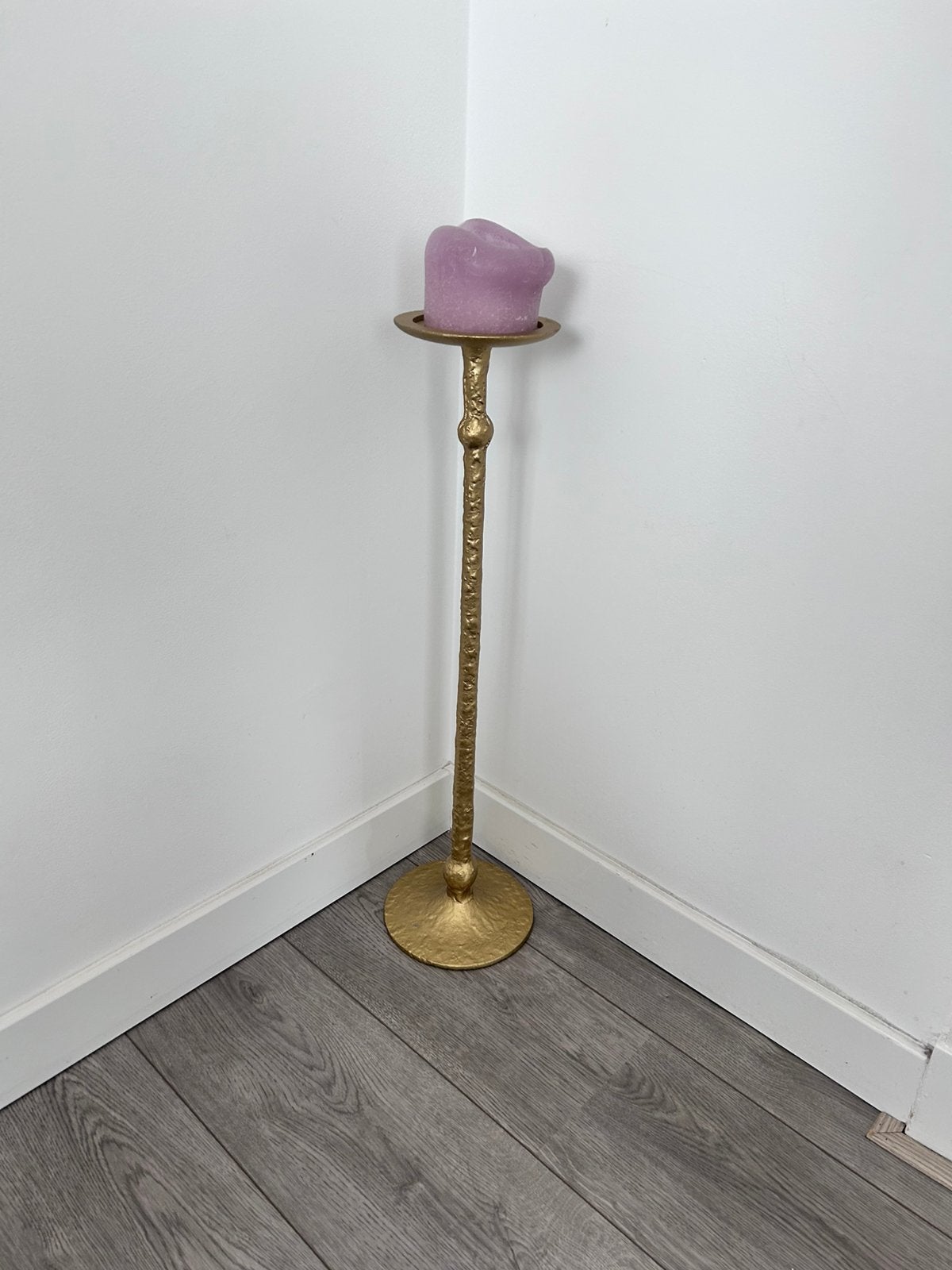 Hoge kandelaar voor vloer, Huis en Inrichting, Woonaccessoires | Kandelaars en Kaarsen, Ophalen, 68 cm, Nieuw, Metaal