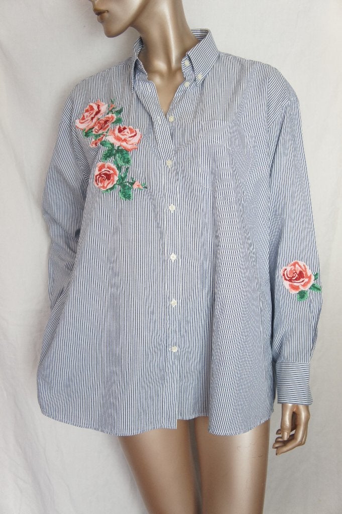GANT blouse maat 42 (44/46) Oversize, Kleding | Dames, Blouses en Tunieken, Ophalen of Verzenden, Zo goed als nieuw, Maat 42/44 (L)