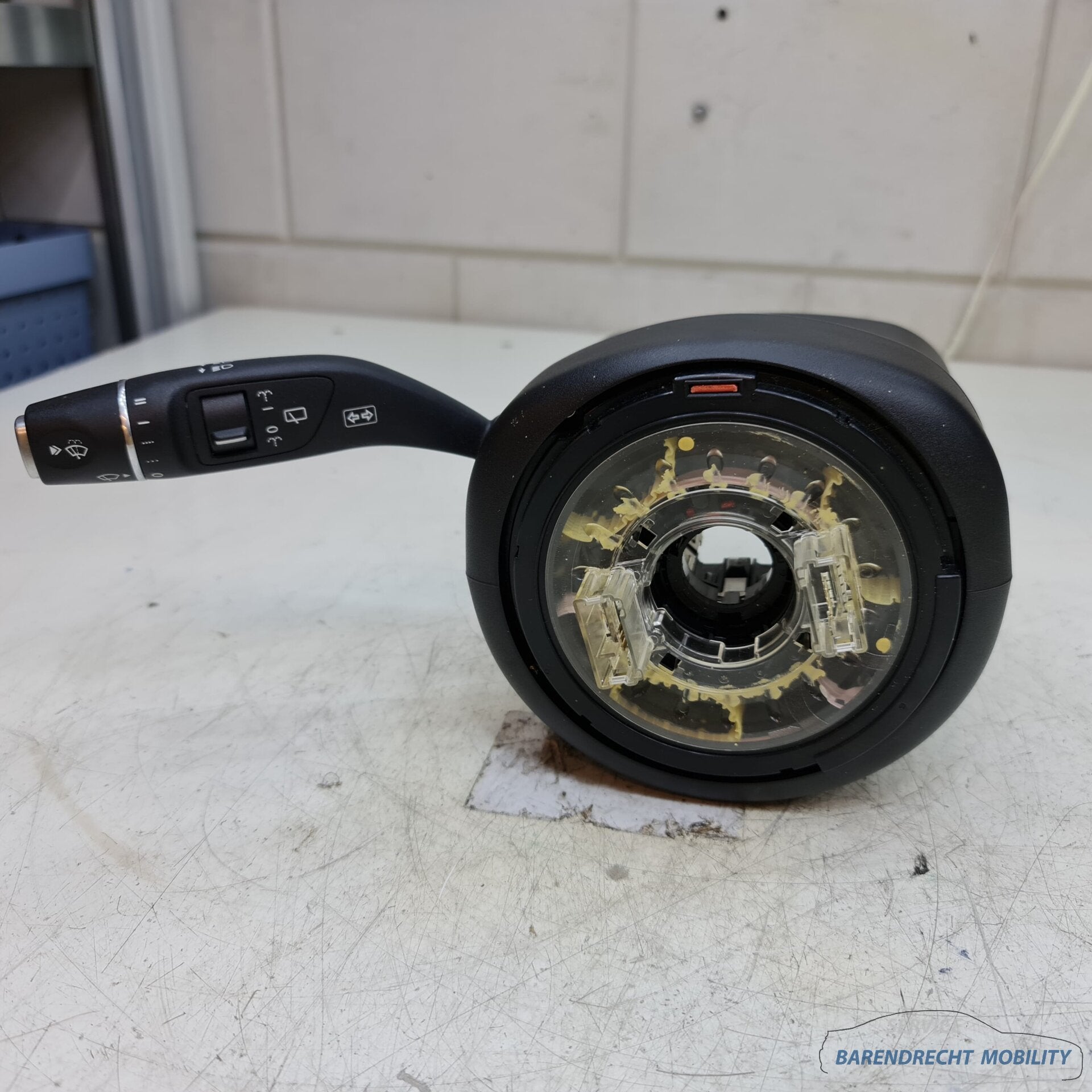 Stuurkolomschakelaar S204 C klasse Mercedes A2129002715 comb, Gebruikt, Mercedes-Benz AG, Mercedes-Benz, Ophalen of Verzenden