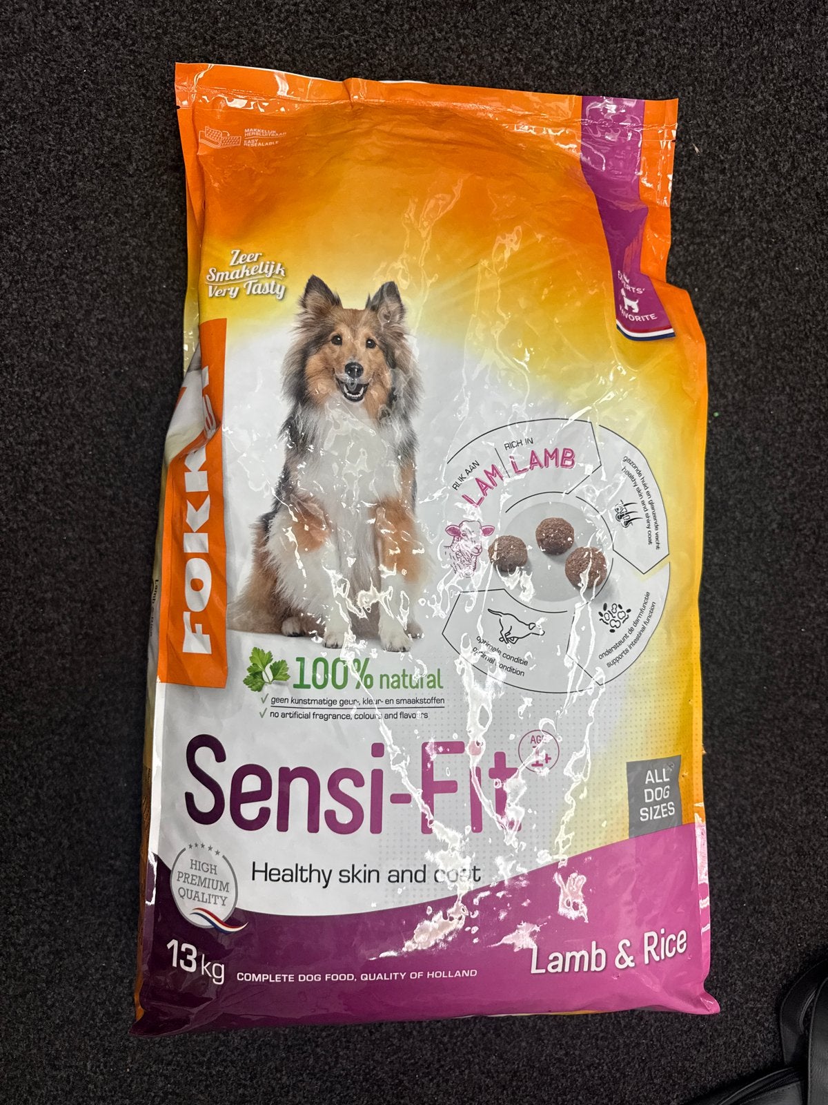 Fokker Sensi-Fit lam en rijst hondenvoer, Ophalen of Verzenden, Hond
