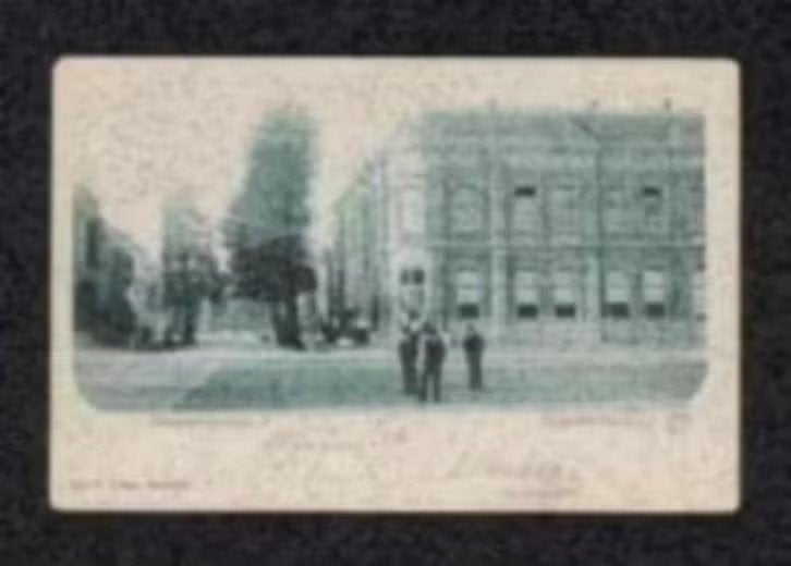 Leeuwarden Burgerweeshuis 1900., Ophalen of Verzenden, Voor 1920, Gelopen, Friesland