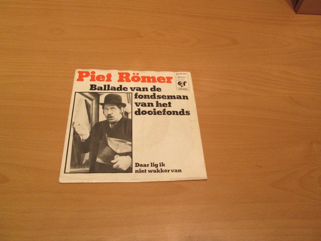 Piet Römer ‎- Ballade Van De Fonseman Van Het Dooiefonds, Ophalen of Verzenden, Gebruikt, Pop