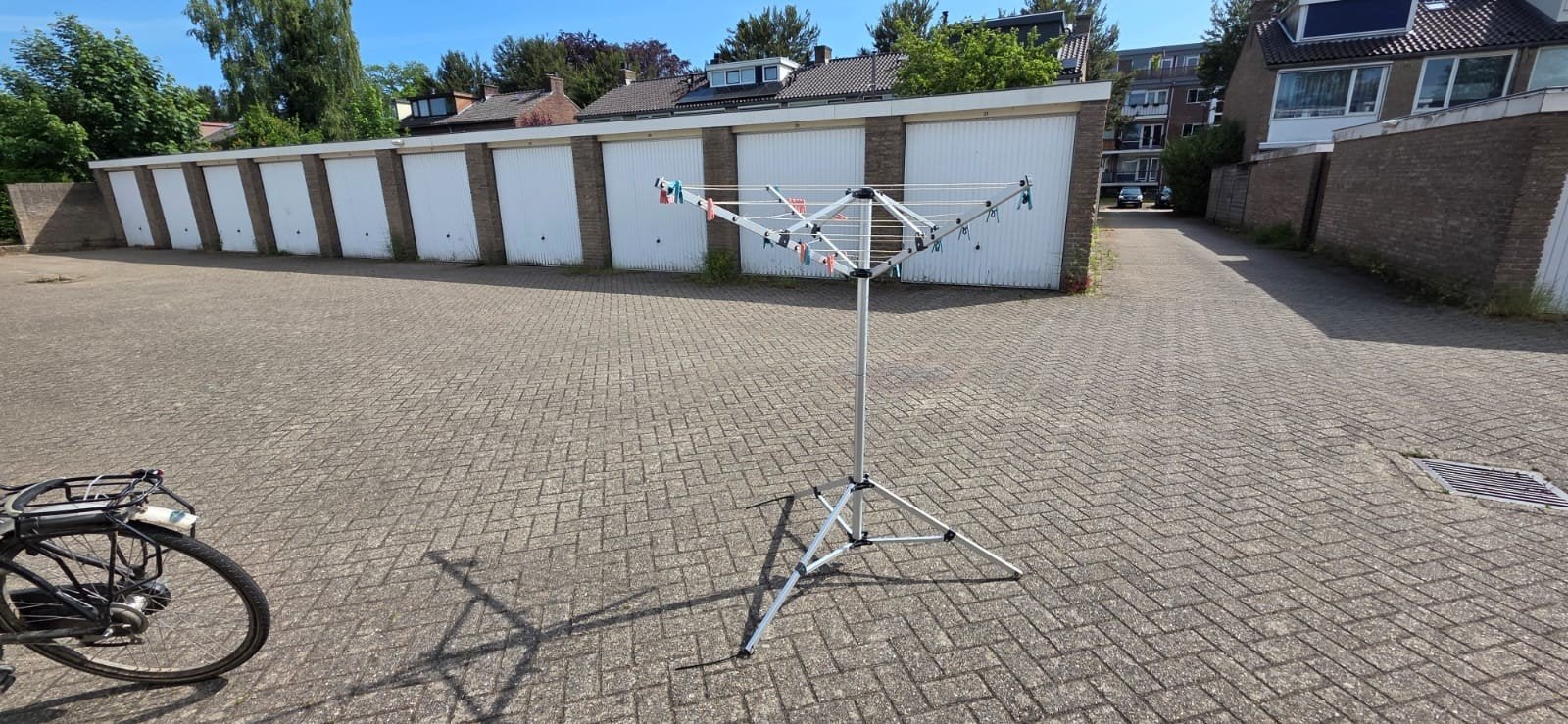 Lichtgewicht camping droogmolen, Ophalen of Verzenden, Zo goed als nieuw