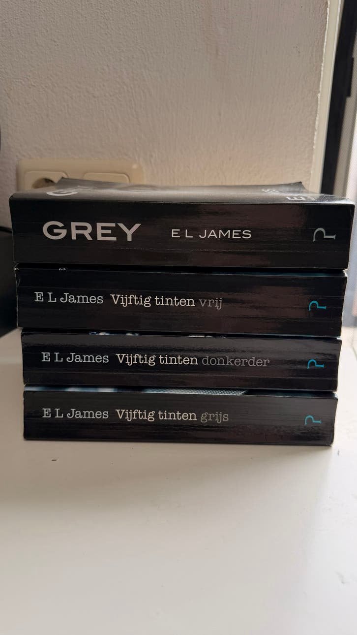 Vijftig tinten grijs serie - E L James (4 boeken), Boeken, Ophalen, Gelezen, Nederland