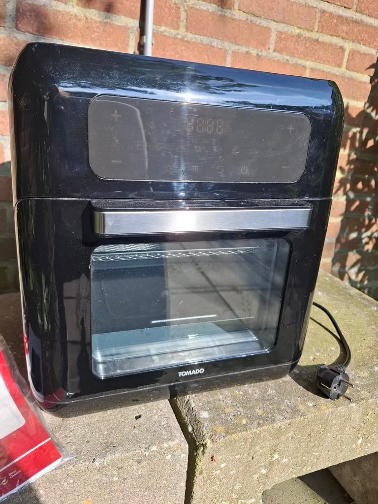 Tomado TAF1201B - Airfryer oven - Hetelucht - 12 lt, Witgoed en Apparatuur, Ophalen, Nieuw, Minder dan 45 cm