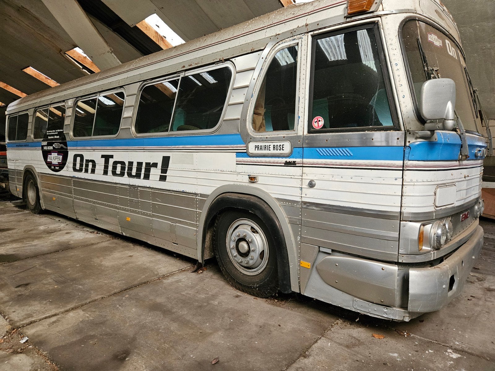gmc greyhound belasting vrij 11 meter lang, Automaat, 8 cilinders, Diesel, Particulier