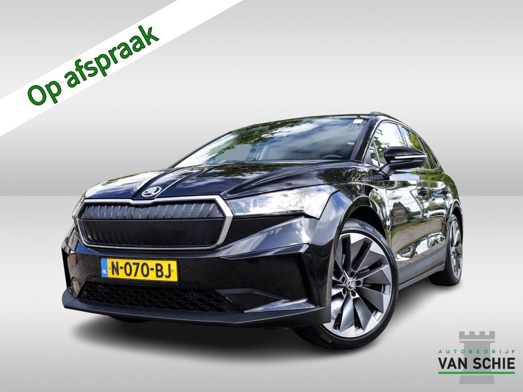 Skoda Enyaq iV 60 1e-Eig. & Keurig-Onderh BOVAG-Garantie NL-, Auto's, Automaat, Achterwielaandrijving, Gebruikt, Zwart