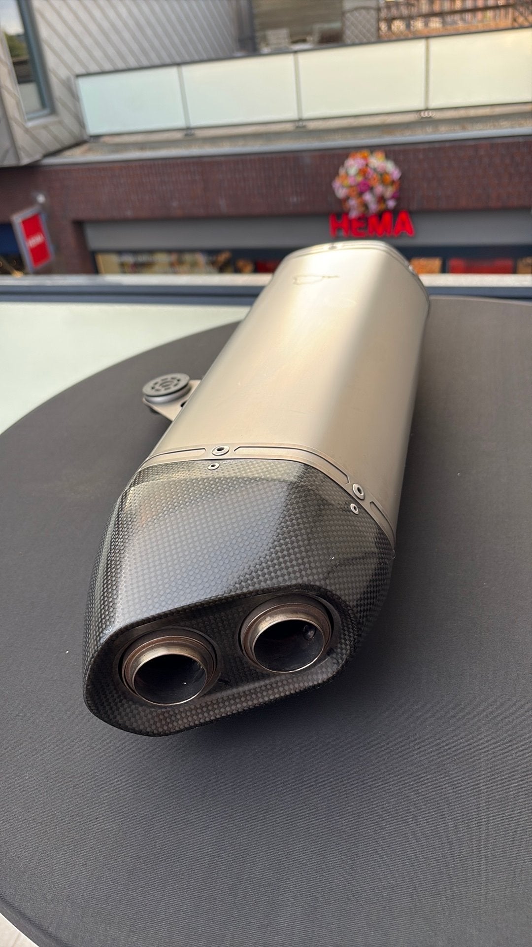 Originele onbeschadigde Akrapovic uitlaat BMW R 1200 GS, Ophalen of Verzenden, Nieuw