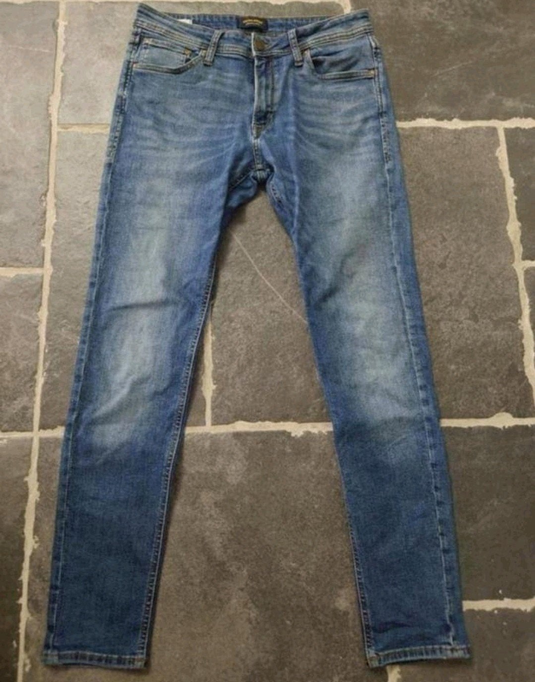 Jack & Jones, LIAM, Skinny fit, W32 L32, zgan! Rob3232, Blauw, Ophalen of Verzenden, Zo goed als nieuw, Jack&Jones