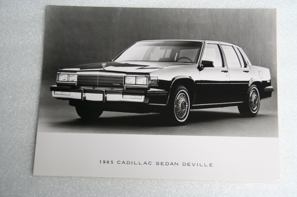 Persfoto Cadillac Sedan Deville (1985) (6), Ophalen of Verzenden, Nieuw, Overige merken