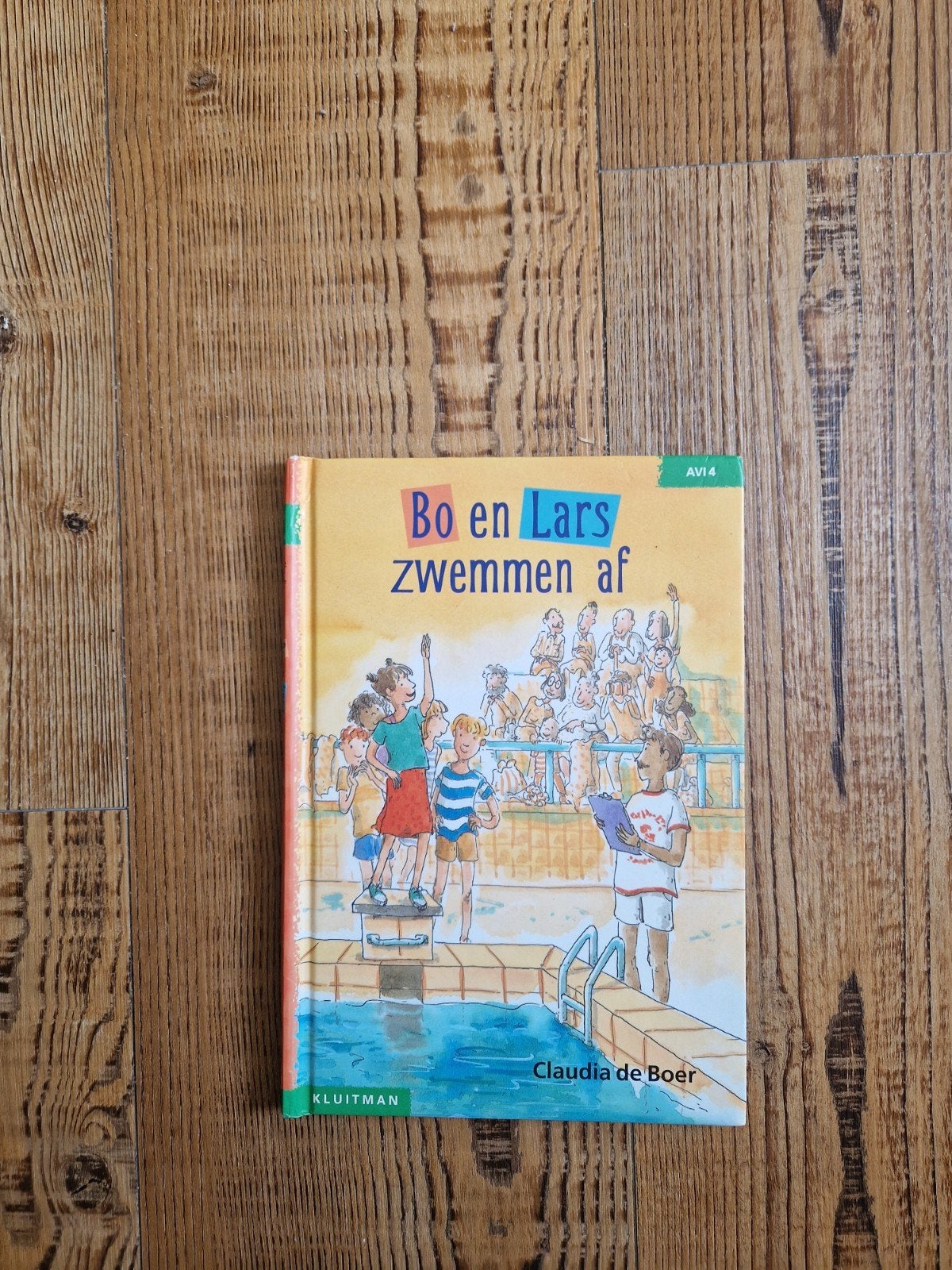 Bo en Lars zwemmen af - AVI 4 leesboek, Ophalen, Gelezen, Claudia de Boer, Fictie algemeen