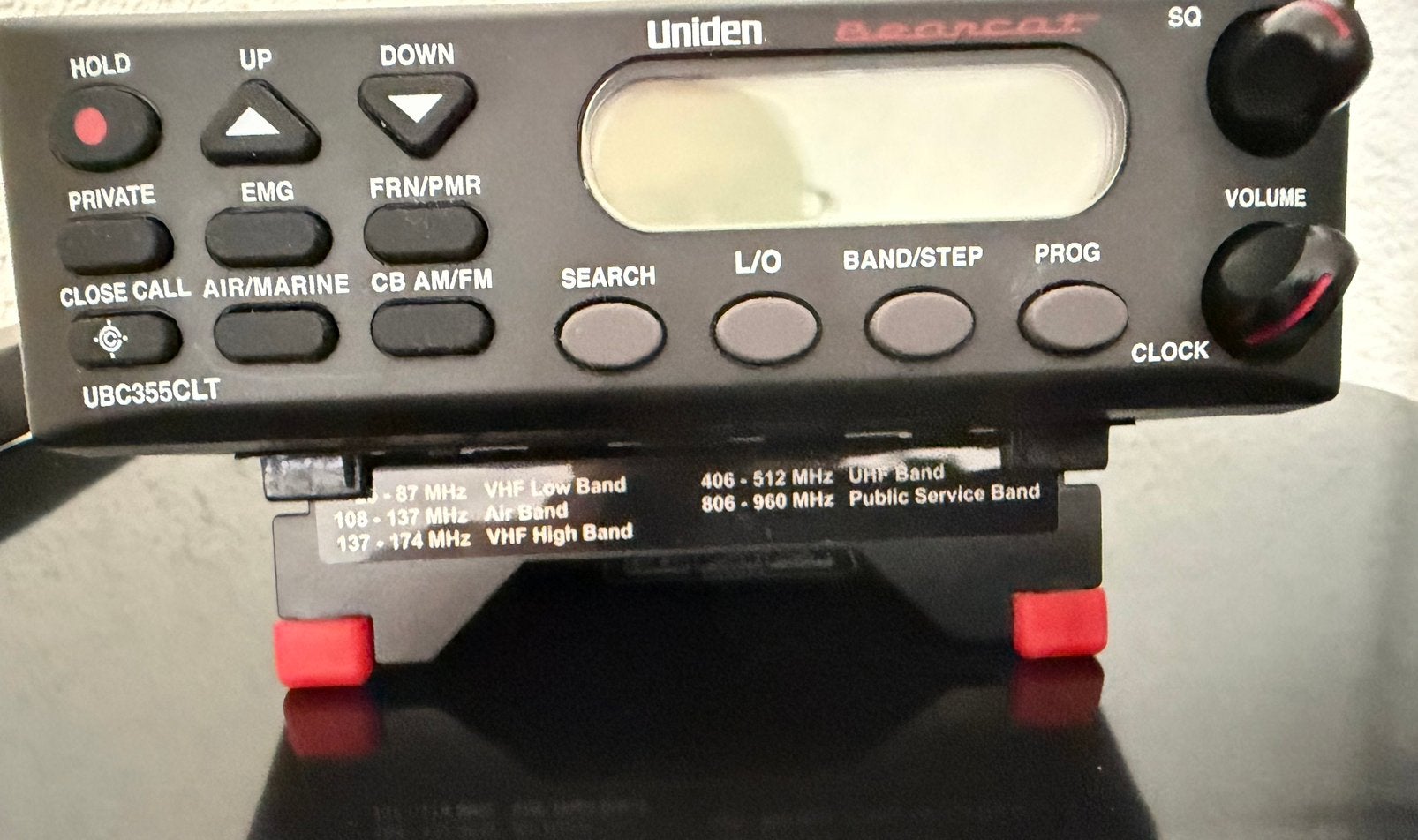 Te koop Uniden Bearcat UBC355 CLT radioscanner, Verzenden, Zo goed als nieuw, 200 tot 500 kanalen