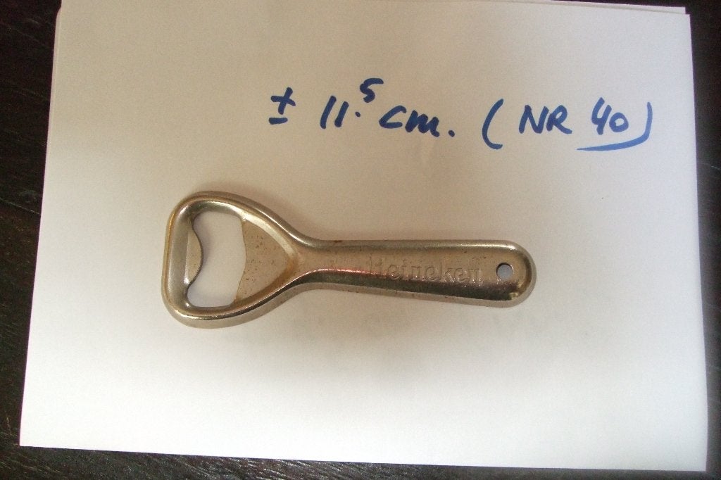 Heineken opener (nr.40), Verzamelen, Ophalen of Verzenden, Gebruikt, Flesopener, Heineken
