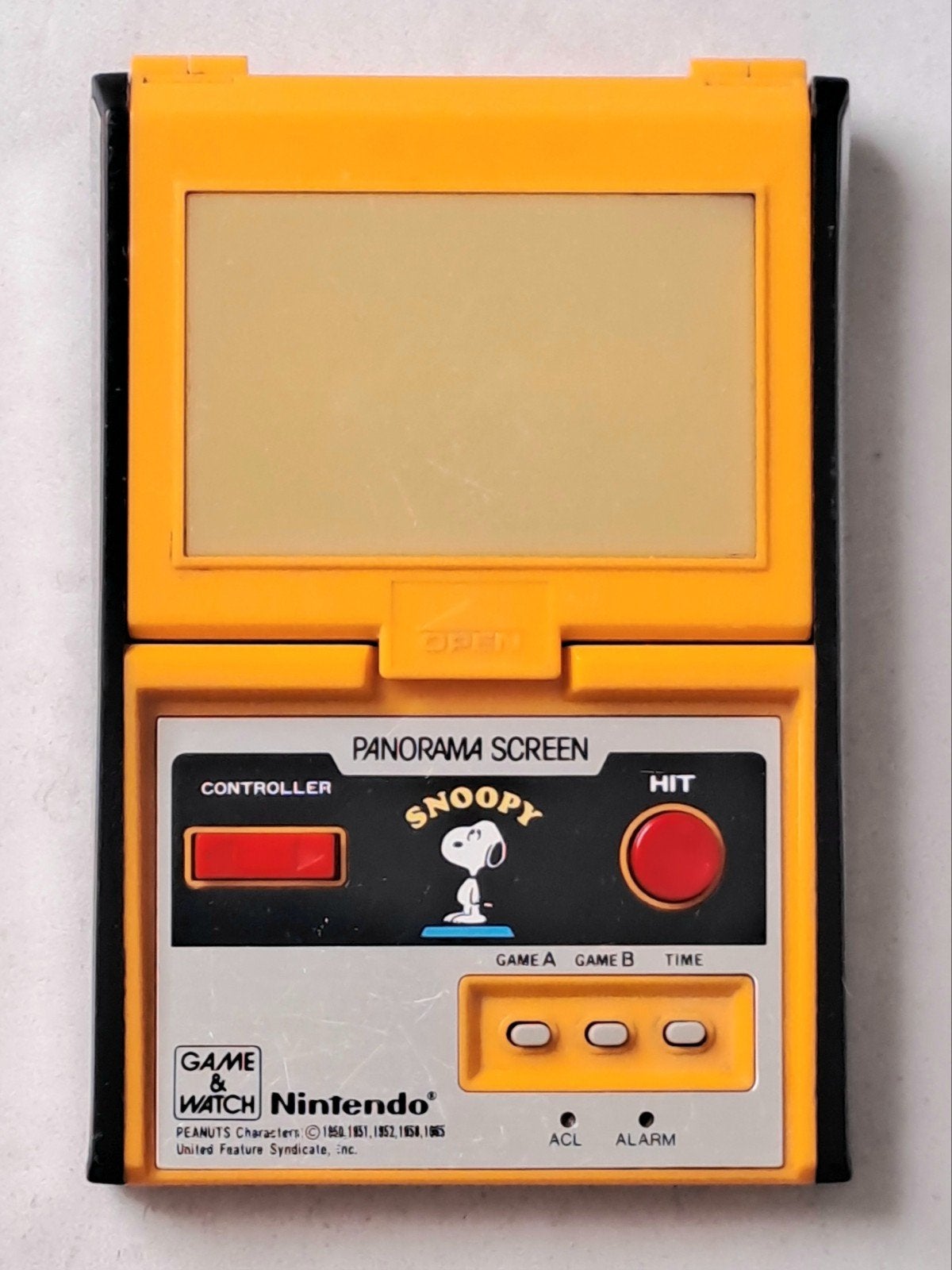 Nintendo Game & Watch Snoopy SM-61 panorama screen, Ophalen of Verzenden, Gebruikt, Overige modellen