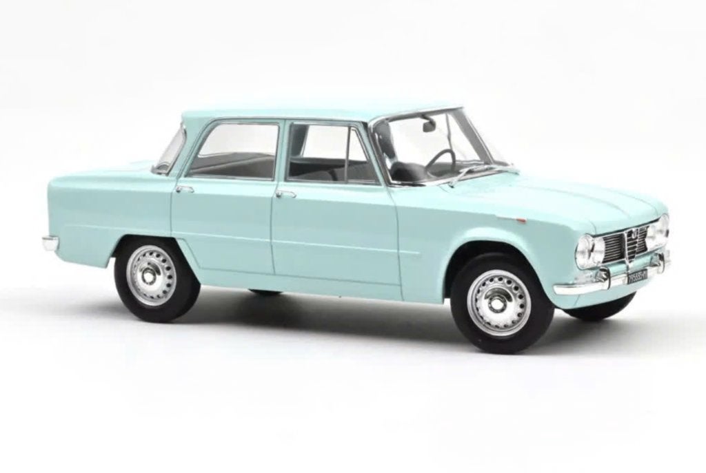 Alfa Romeo Giulia TI 1964 Licht Blauw 1/18 NOREV ref: 187974, Verzenden, Nieuw, Auto, Norev