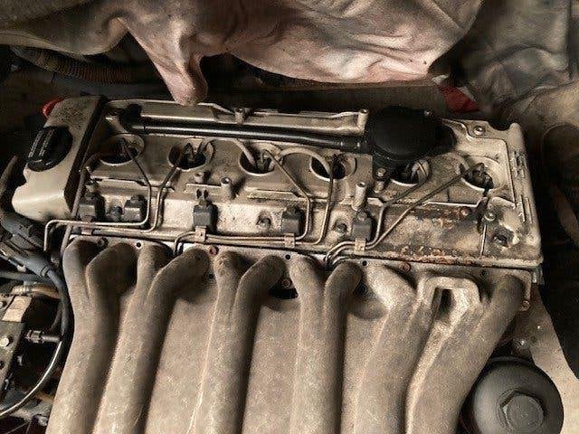 Mercedes OM 606 motor en vliegwiel voor BMW ZF bak, Auto-onderdelen, Ophalen, BMW