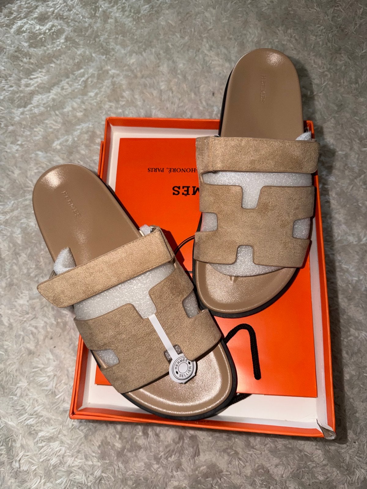 Hermès chypre Sandalen - Nieuw in doos, Ophalen of Verzenden, Nieuw, Sandalen