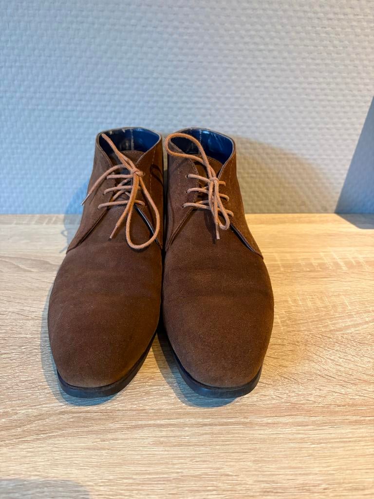 Greve Bruin Suede Schoenen - Maat 42, Ophalen, Bruin, Gedragen, Veterschoenen