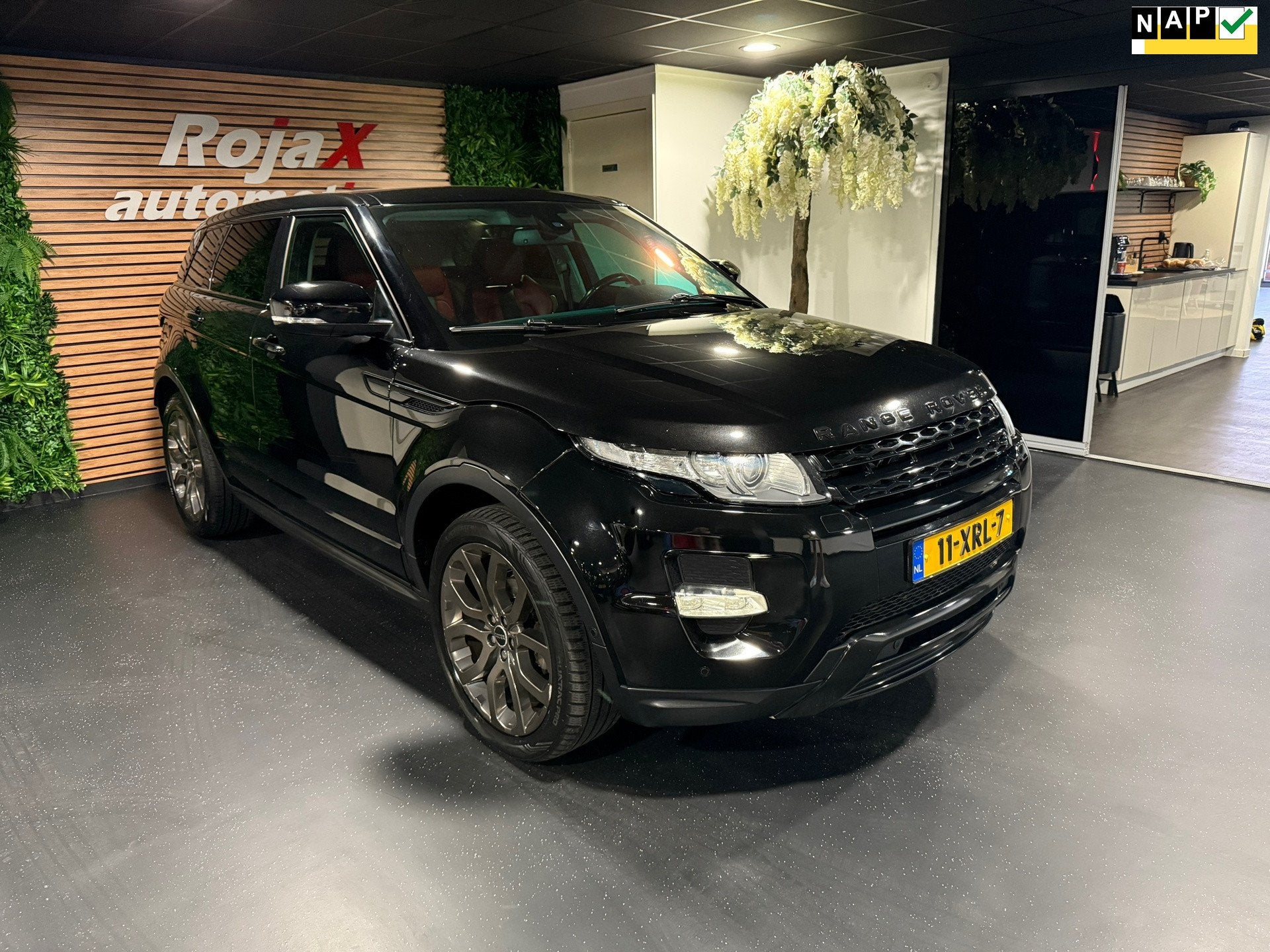 Land Rover Range Rover Evoque 2.0 Si 4WD Prestige LEDER - PA, Auto's, Land Rover, Automaat, Euro 5, Zwart, 4 cilinders