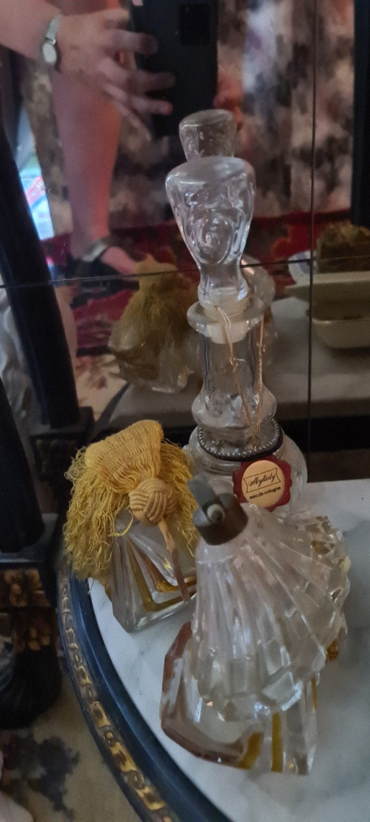 Vintage MyLady Eau de Cologne Flessen - Set van 3, Antiek en Kunst, Ophalen of Verzenden