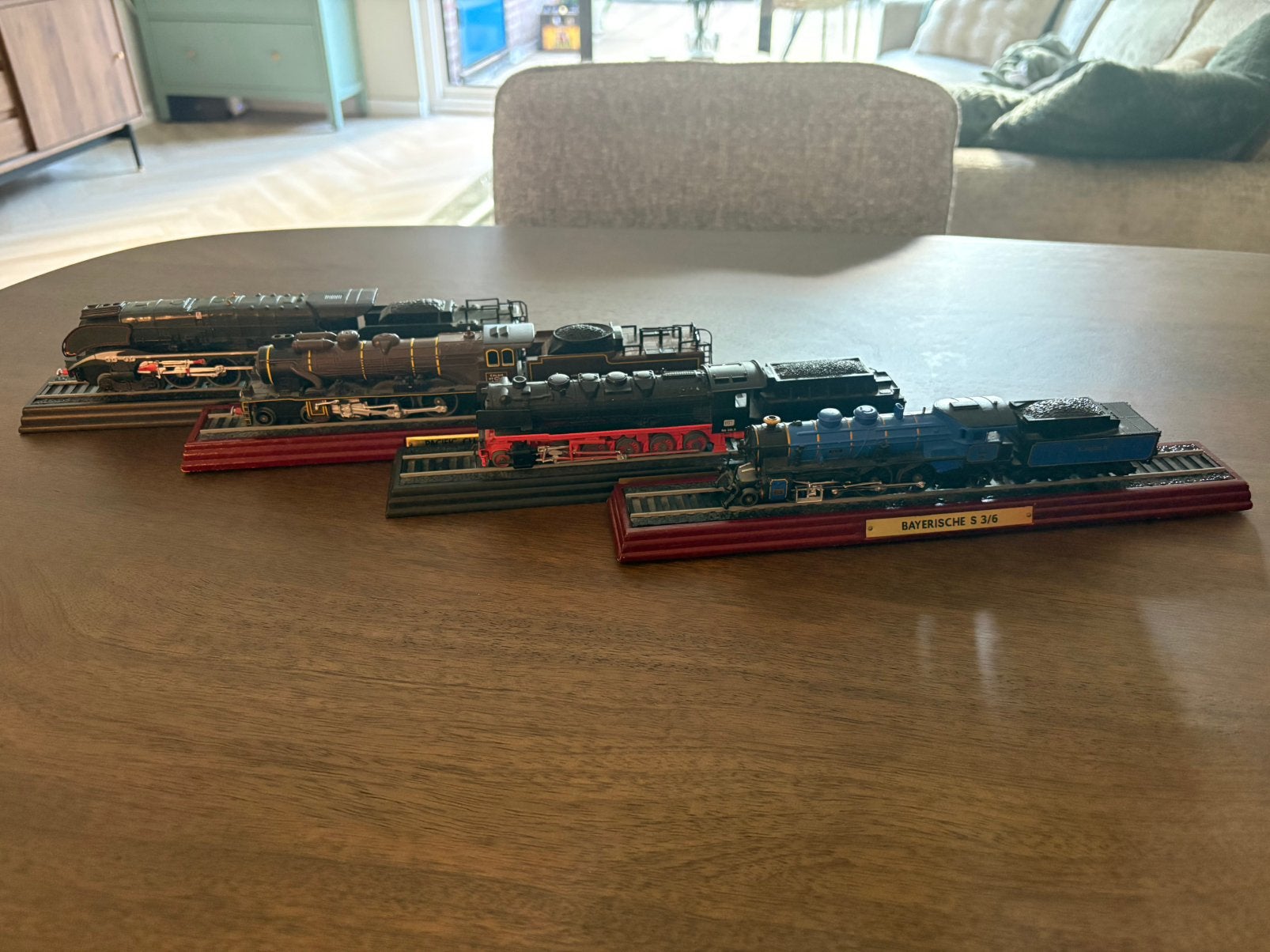 4x model trein, Ophalen of Verzenden, Zo goed als nieuw, Gelijkstroom, Overige merken