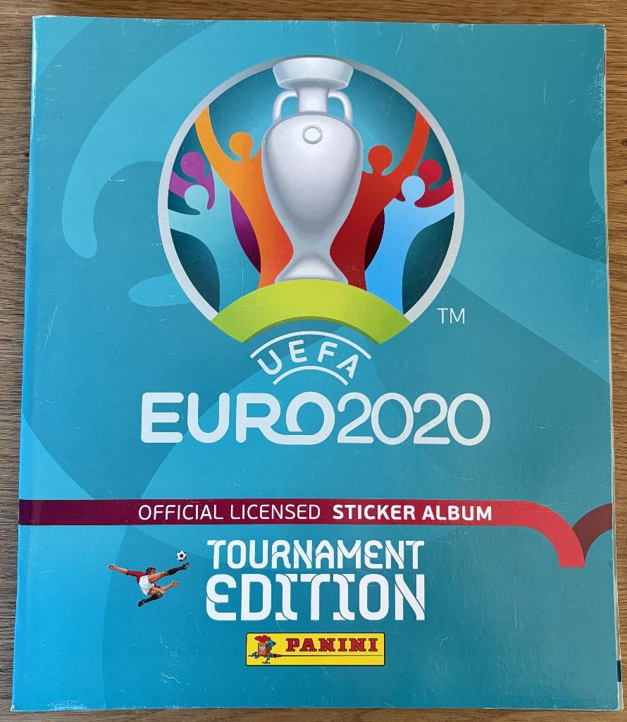 Sticker Album - Panini - UEFA Euro2020 (2021), Ophalen of Verzenden, Zo goed als nieuw, Sport