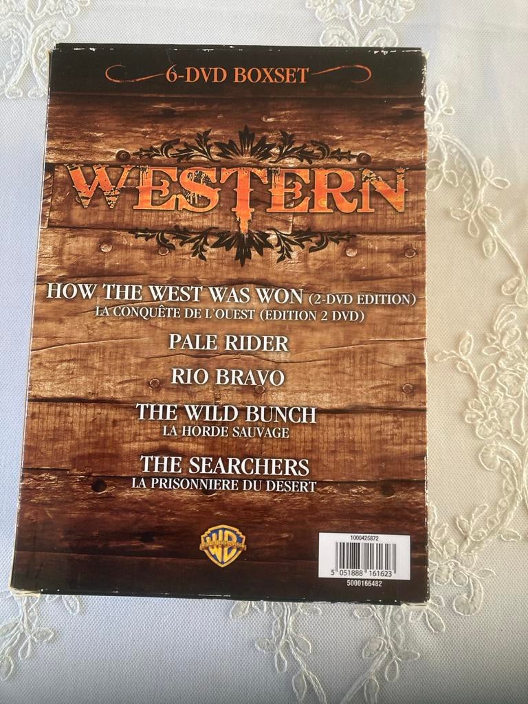 Western 6-DVD Boxset, Vanaf 12 jaar, Ophalen of Verzenden, Gebruikt, Boxset