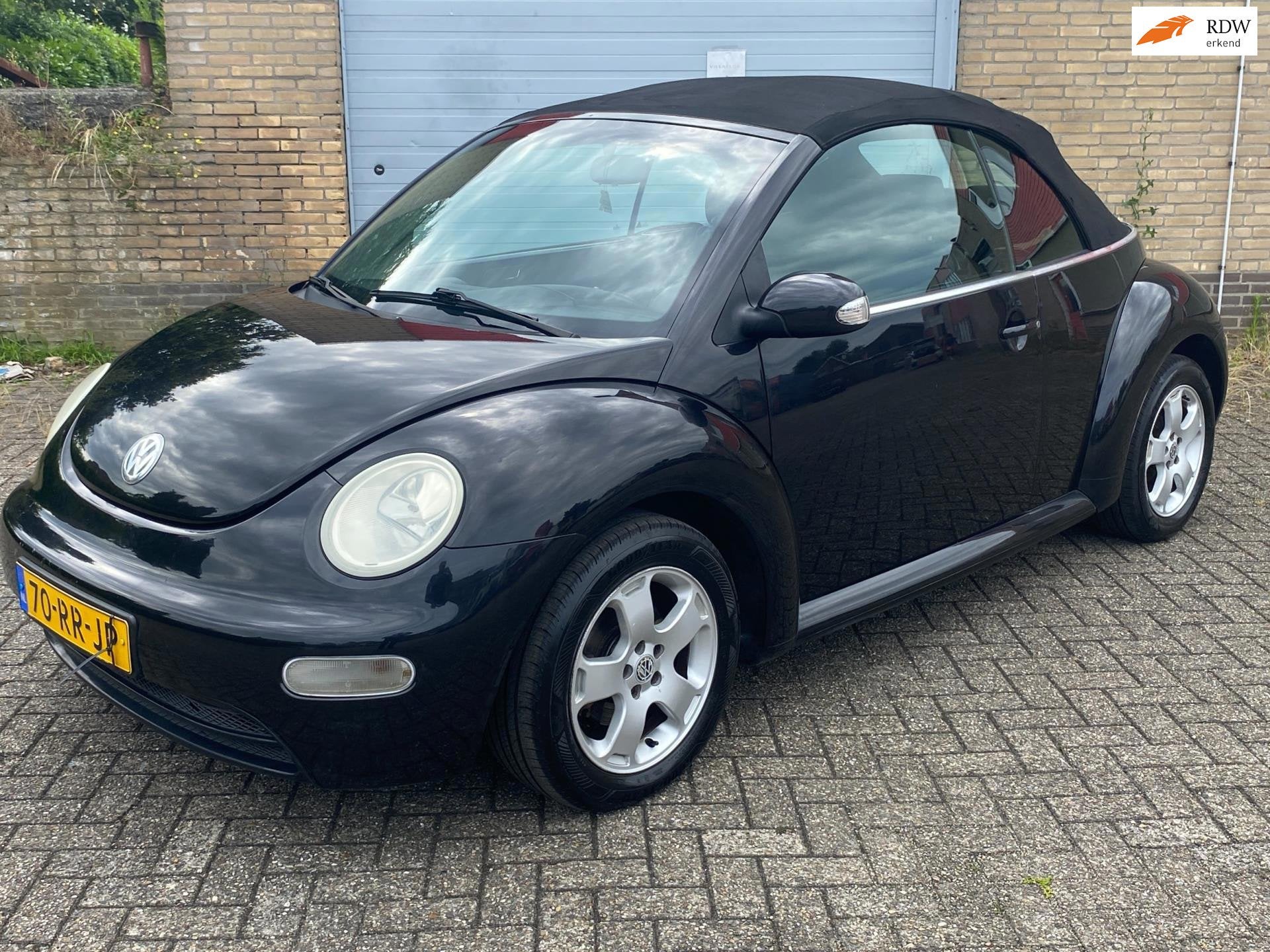 Volkswagen New Beetle Cabriolet 1.6 Turijn Comfort, Stof, Gebruikt, Beetle (Kever), 4 cilinders