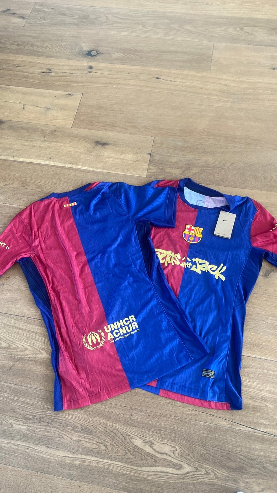 Barcalona x travis scott, Ophalen of Verzenden, Zo goed als nieuw, Shirt
