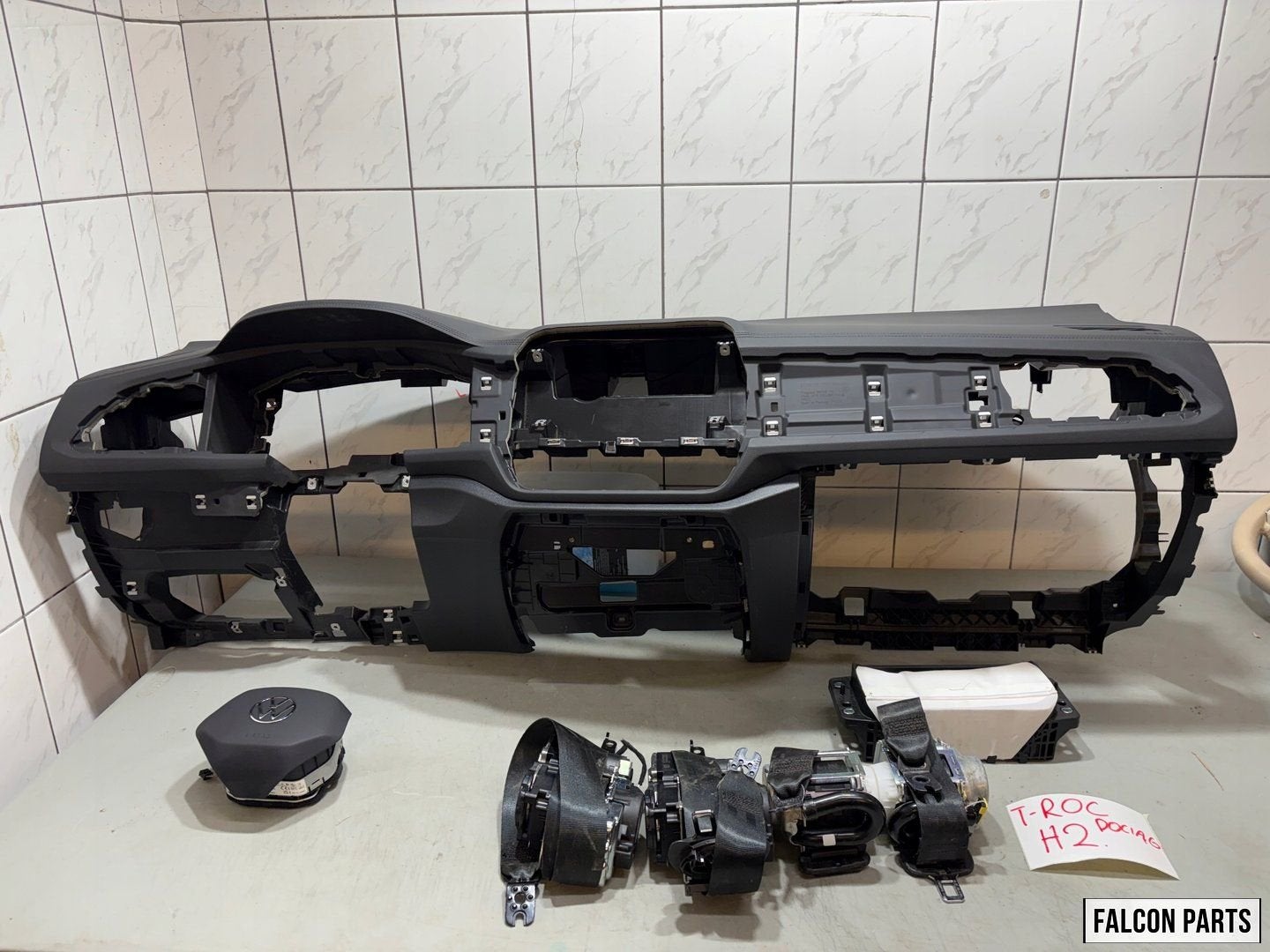 VOLKSWAGEN T-ROC FACELIFT AIRBAG SET, Gebruikt, -, Volkswagen, -
