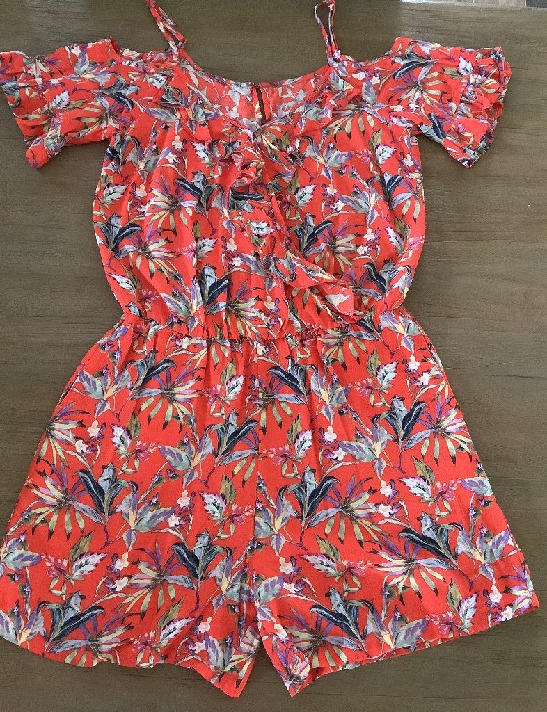 1x gedragen jump suit/broekpakje off shoulder MS mode maat M, Maat 38/40 (M), Ophalen of Verzenden, Zo goed als nieuw, MS Mode