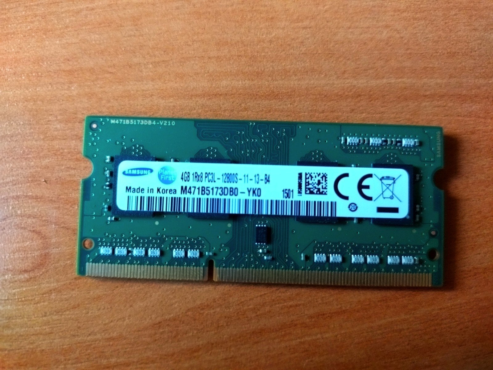 Samsung DDR3L RAM 4GB 1Rx8 PCL-12800S-11-13-B4, Ophalen of Verzenden, DDR3, Laptop