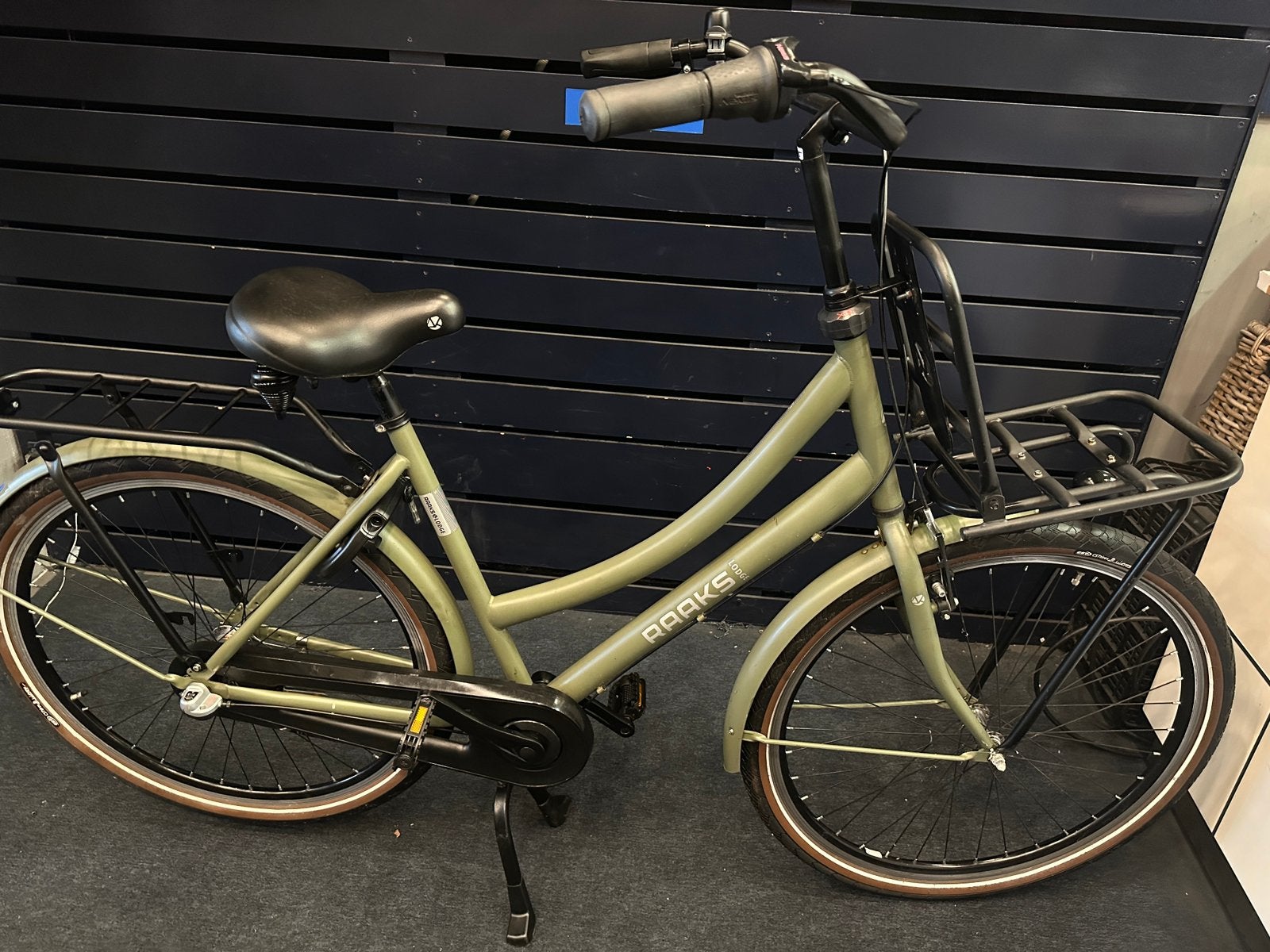 Net raaks lodge N3 55cm transport / cortina / gazelle / trek, Terugtraprem, 53 tot 56 cm, Versnellingen, Zo goed als nieuw