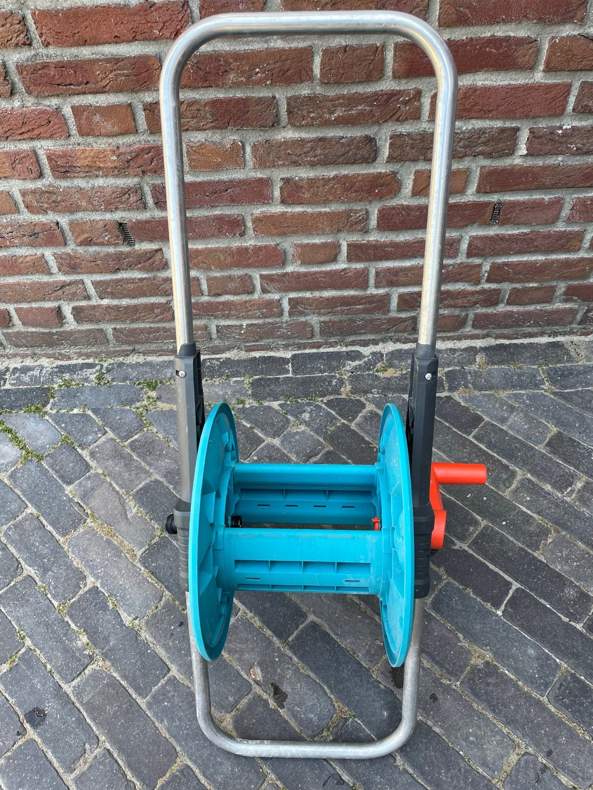 Gardena Waterslang karretje - Zonder koppelingen, Tuin en Terras, Tuinslangen, Ophalen, Gebruikt, Tuinslanghaspel