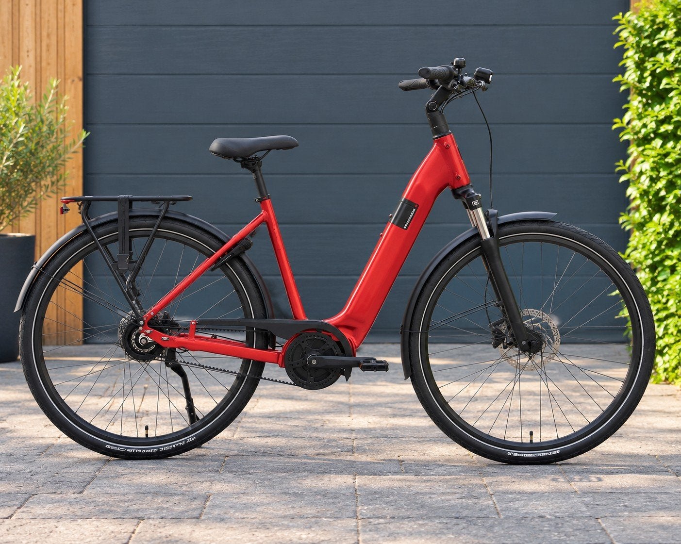 Brinckers Brisbane EVO Belt, 720wh, Gechipt (DEMO), Fietsen en Brommers, (Extra) lage instap, 56 cm of meer, Zo goed als nieuw