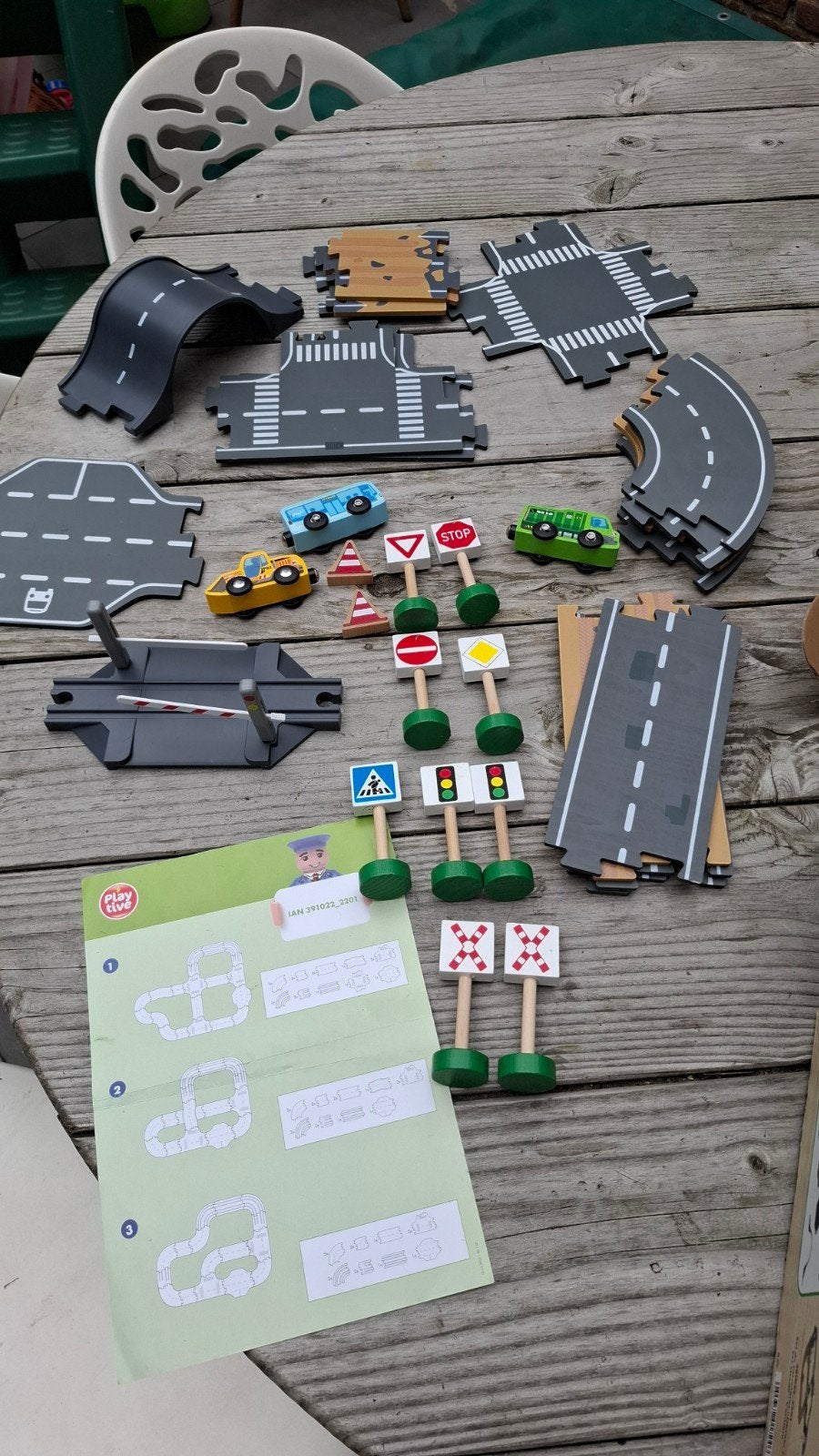 Houten autobaan - Playtive, Ophalen, Zo goed als nieuw