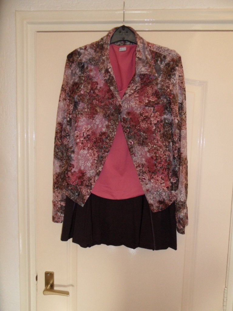 Transfer Top Hemd Maat 2, Kleding | Dames, Nieuw, Ophalen of Verzenden, Roze, Maat 36 (S)