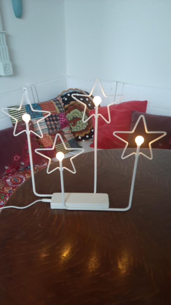 Ikea kerst raam decoratie type stråla, lees de beschrijving, Ophalen of Verzenden, Zo goed als nieuw