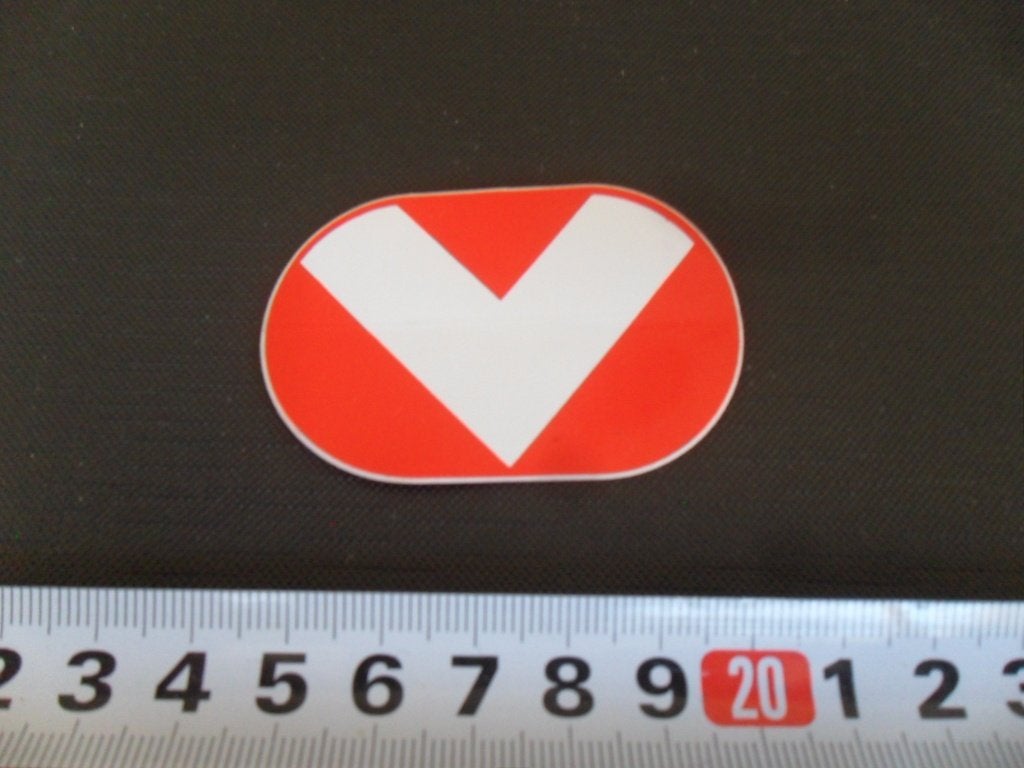 sticker logo ??, Ophalen of Verzenden, Zo goed als nieuw