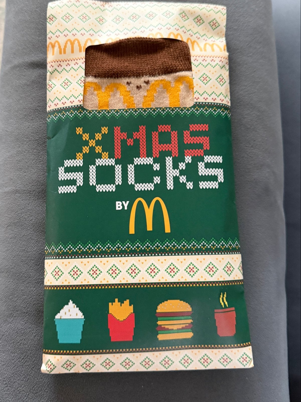 McDonald's Kerstsokken - Maat 41-43, Ophalen of Verzenden, Nieuw