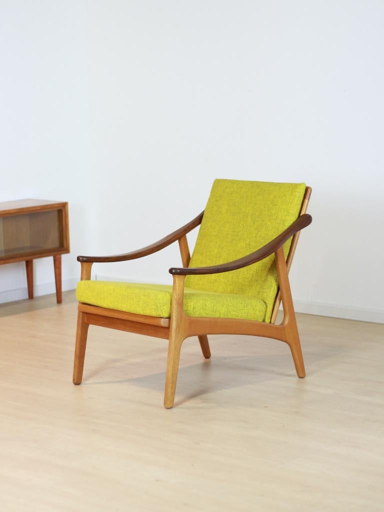 vintage design fauteuil, Ophalen, Gebruikt, Vintage, 75 tot 100 cm