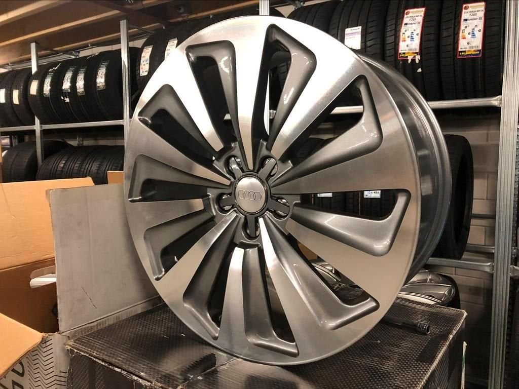 NIEUW 19inch Audi VW SEAT BMW Turbine Style Velgen! 5x112, 19 inch, -, -, Banden en Velgen