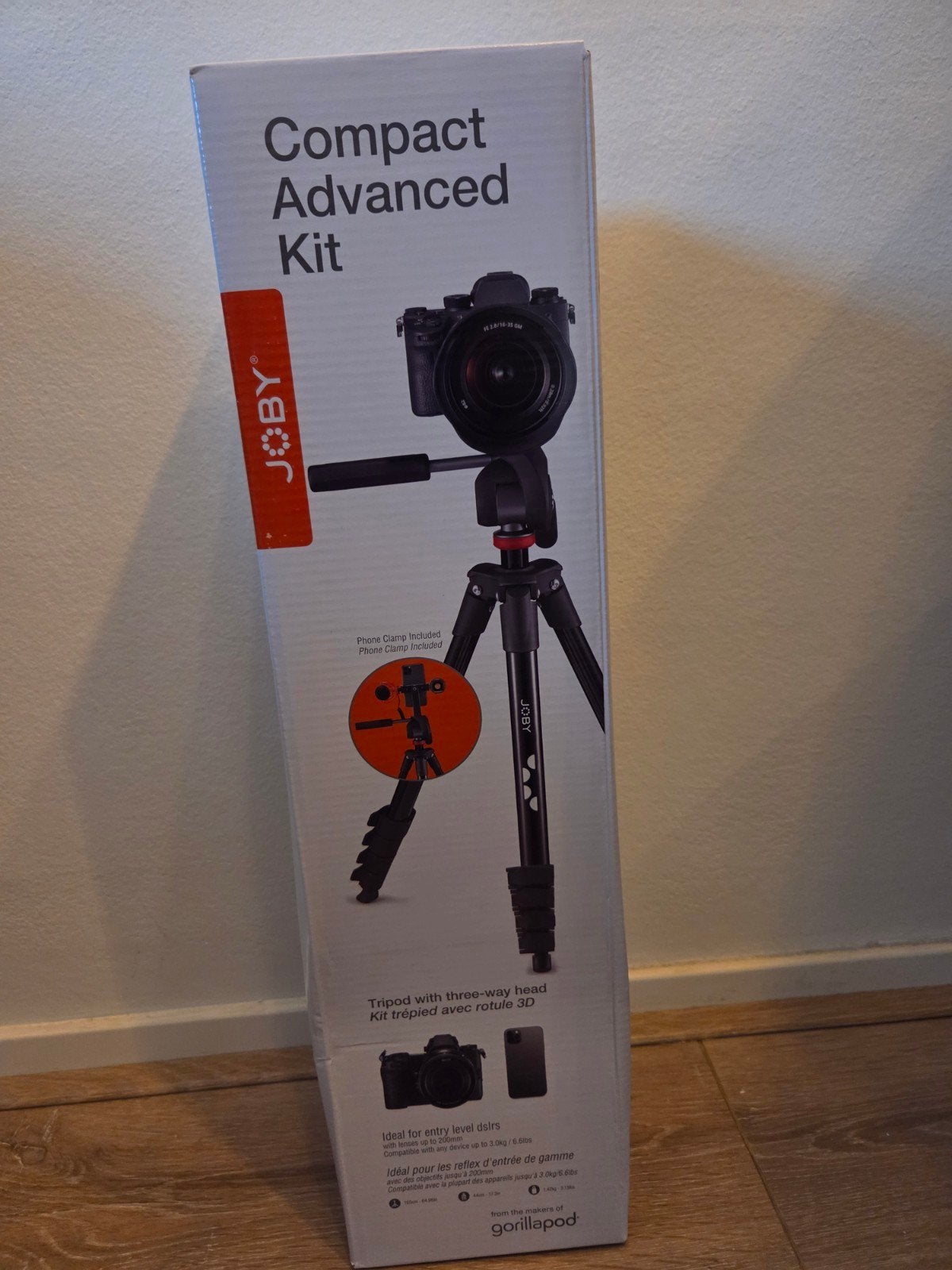 Joby Compact Advanced Tripod Kit incl. Smartphone houder, Ophalen of Verzenden, Nieuw, Driepoot, Joby