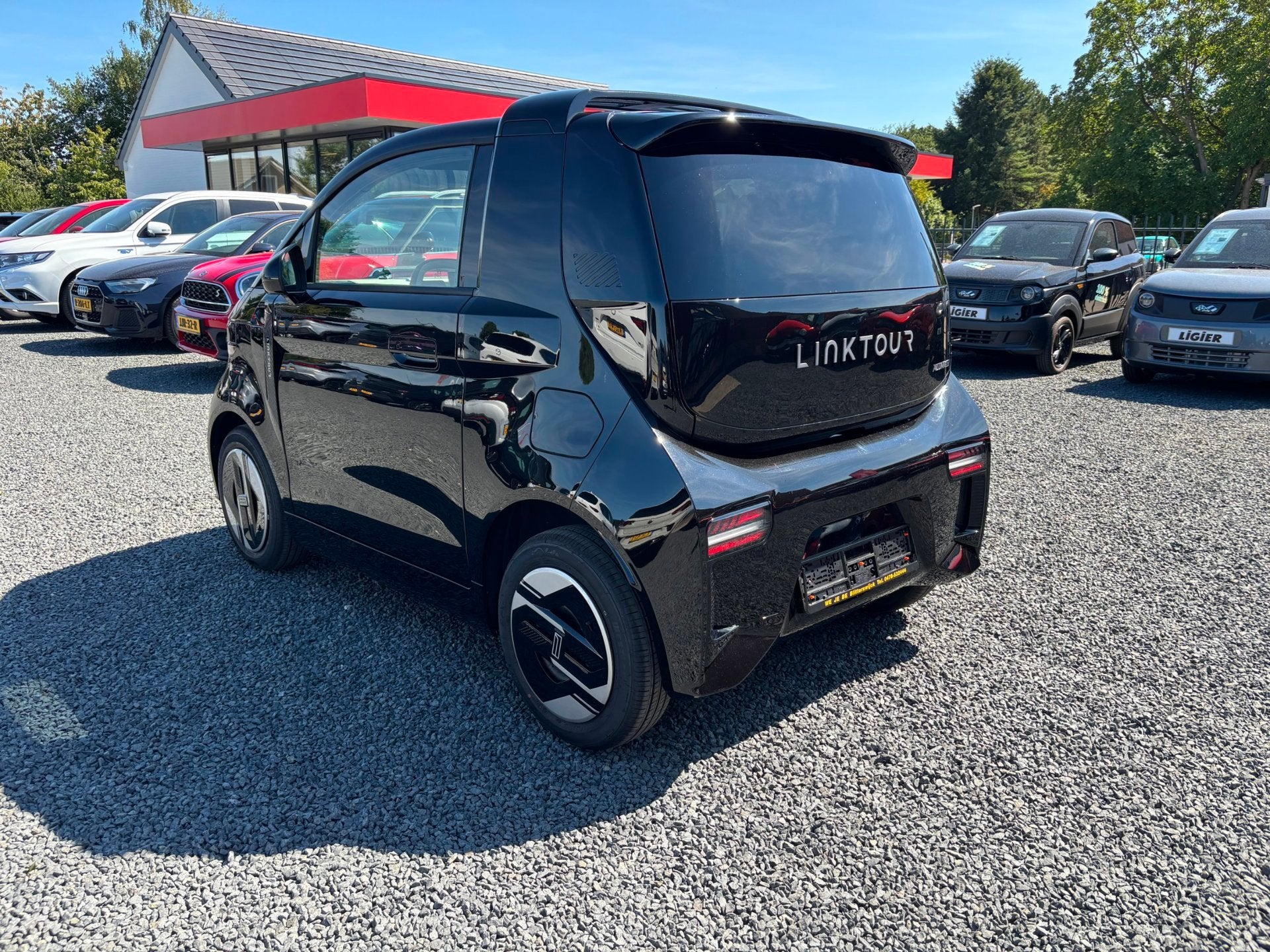 Linktour Alumi 90km/h NIEUW EV Elite+ Airco, Auto's, Achterwielaandrijving, 2 stoelen, 270 min, Te koop
